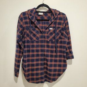 Columbia Hooded Flannel